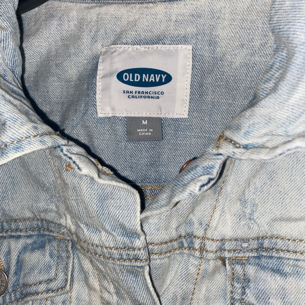 Old Navy Jacket  Light Color Denim Jean Jacket
